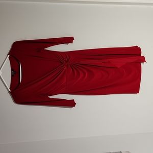 Chaps red dress - small